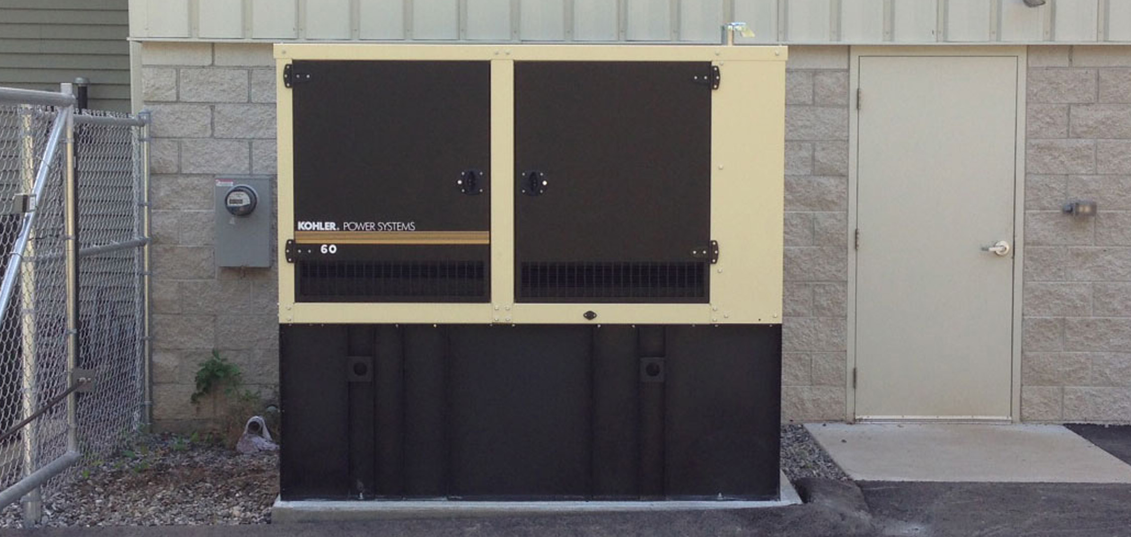 Old commercial generator