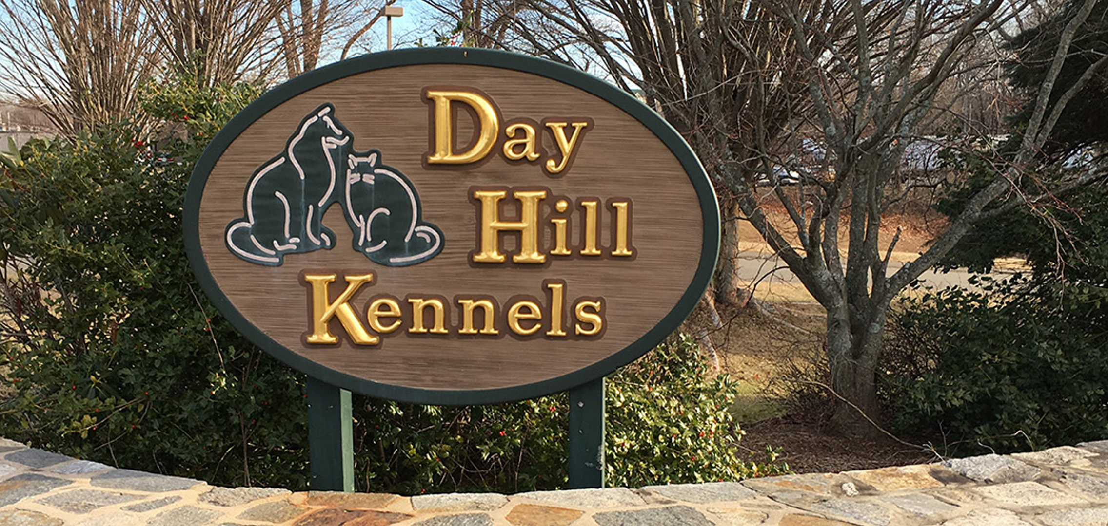 Day Hill Kennels sign